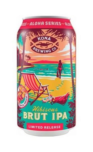 фото пиво Kona Hibiscus Brut IPA 24 шт. 0,355 л