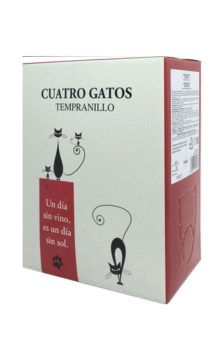 фото вино Navarro Lopez Cuatro Gatos Tempranillo 3 л