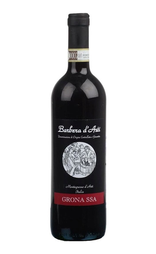 фото вино Grona SSA Barbera d'Asti 2015 0,75 л