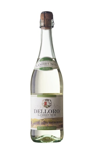 фото игристое вино Delloro Lambrusco Dell'Emilia Bianco 0,75 л