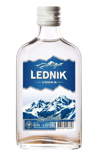 фото водка Lednik 0,25 л