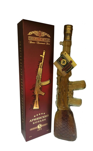 фото коньяк Armenian Cognac 5 Stars Rifle 0,5 л