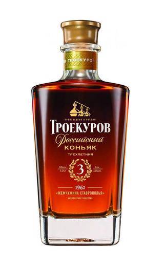 фото коньяк Troekurov 3 Years Old 0,25 л