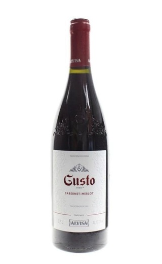 фото вино Gusto Vino Cabernet-Merlot Dry 0,75 л