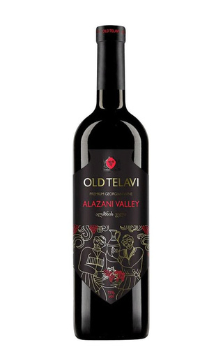 фото вино Old Telavi Alazani Valley Red Semi-Sweet 0,75 л