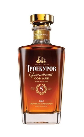 фото коньяк Troekurov 5 Years Old 0,5 л