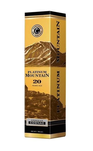 фото коньяк Platinum Mountain 20 Years Old gift box 0,7 л