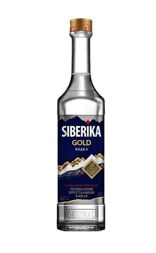 фото водка Siberika Gold 0,5 л