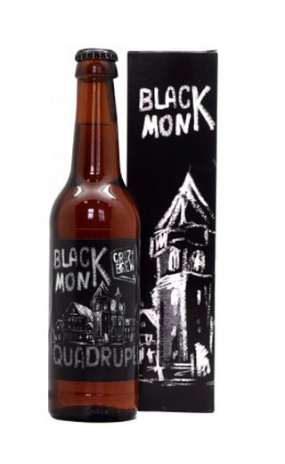 фото пиво Crazy Brew Brew Black Monk Quadrupel 0,33 л