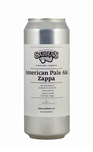 фото пиво Salden's American Pale Ale Zappa 0,5 л