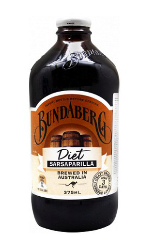 фото лимонад Bundaberg Sarsaparilla Diet 24 шт. 0,375 л