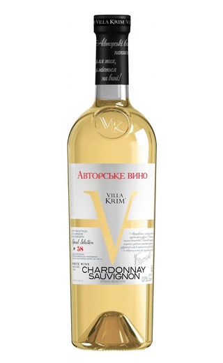 фото вино Villa Krim Author's Collection Chardonnay Sauvignon 2019 0,75 л