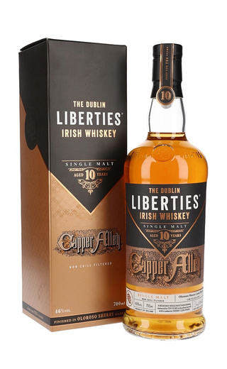 фото виски Dublin Liberties Copper Alley Single Malt 10 YO 0,7 л