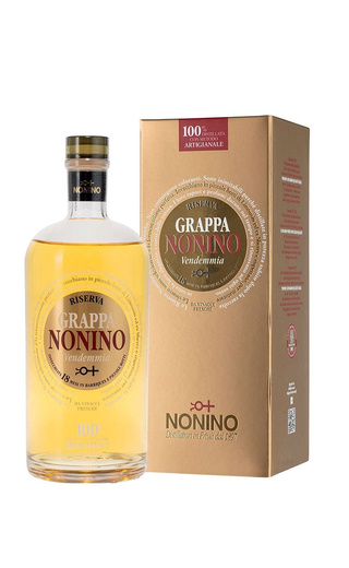 фото граппа Nonino Grappa Vendemia Riserva di Annata 2016 0,7 л