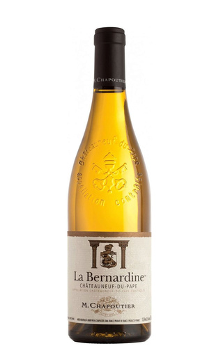 фото вино M. Chapoutier Chateauneuf du Pape La Bernardine Blanc 2018 0,75 л