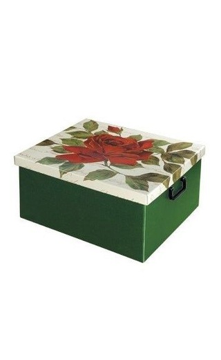 фото Box TAP Rosa di Natale green with handle