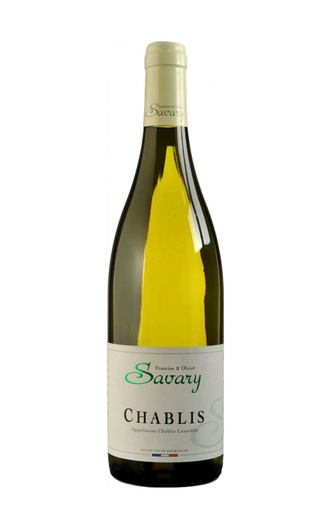 фото вино Savary Chablis 2018 0,375 л