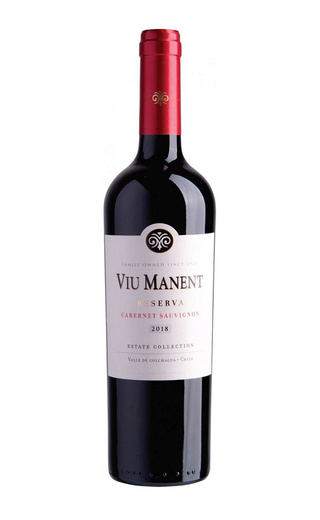 фото вино Viu Manent Estate Collection Reserva Cabernet Sauvignon 2018 0,75 л