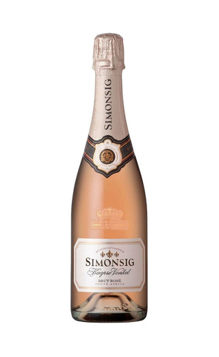 фото игристое вино Simonsig Kaapse Vonkel Brut Rose 2018 0,75 л