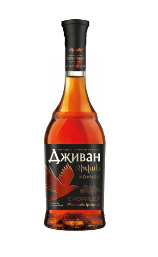 фото бренди Dzhivan Cinnamon 0,5 л