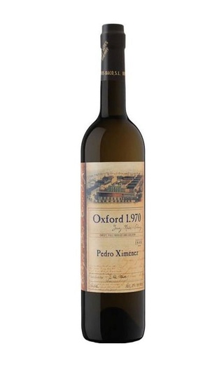 фото херес Bodegas Dios Baco Oxford 1.970 Pedro Ximenez 0,75 л