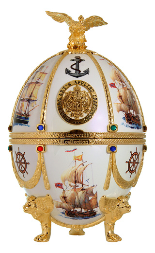 фото водка Imperial Collection Super Premium Faberge White Sail 0,7 л