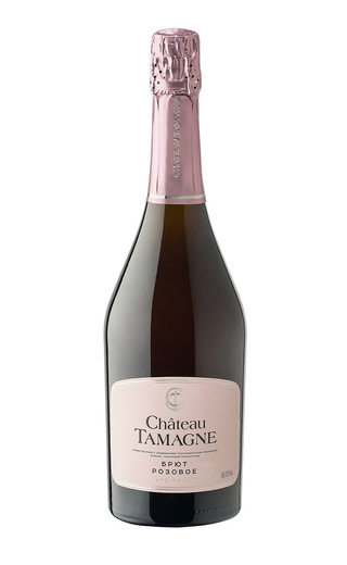 фото игристое вино Chateau Tamagne Rose Brut 2018 0,75 л