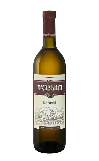 фото вино Ahazyna Chardonnay 0,75 л