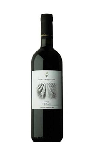 фото вино Conti Degli Azzoni Merlot Marche 2016 0,75 л