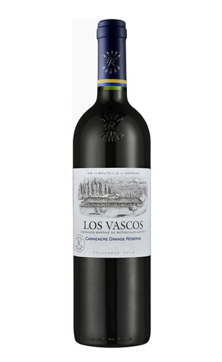 фото вино Los Vascos Carmenere Grande Reserve 2017 0,75 л