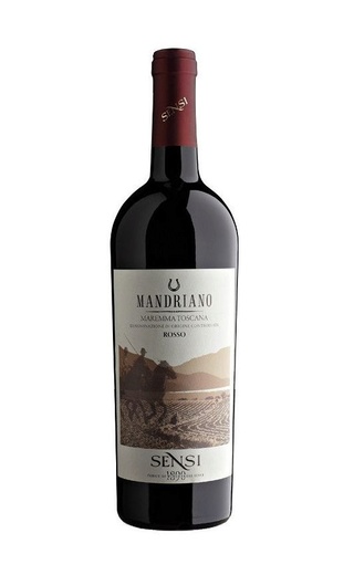 фото вино Sensi Mandriano Rosso Maremma 0,75 л