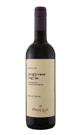 фото вино Pasqua Sangiovese Puglia 2019 0,75 л