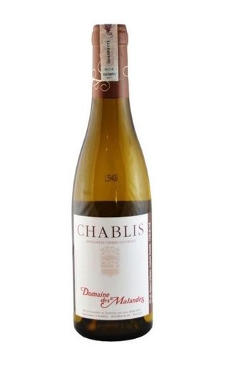 фото вино Domaine des Malandes Chablis 2018 0,375 л