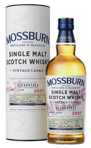 фото виски Mossburn Vintage Casks №26 Glenrothes 0,7 л