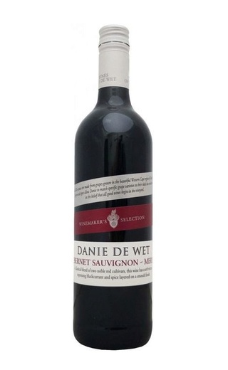 фото вино De Wetshof Danie de Wet Cabernet Sauvignon-Merlot 2015 0,75 л