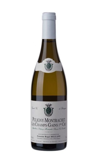 фото вино Domaine Roger Belland Puligny-Montrachet Les Champs-Gains Premier Cru 2018 0,375 л