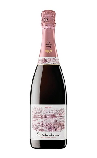 фото игристое вино La Vida Al Camp Brut Rose 2016 0,75 л