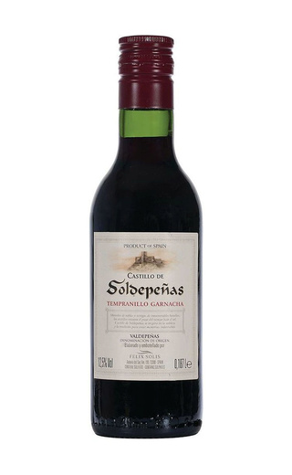 фото вино Castillo de Soldepenas Tempranillo Garnacha Valdepenas 2018 0,187 л