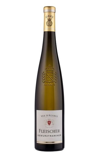 фото вино Fleischer Alsace Gewurztraminer Semi Sweet 2018 0,75 л