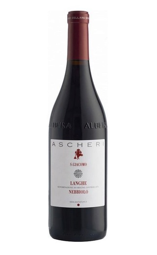 фото вино Ascheri Langhe Nebbiolo San Giacomo 2018 0,75 л