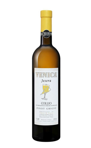 фото вино Venica Venica Pinot Grigio Collio DOC Jesera 2019 0,75 л