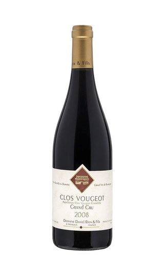 фото вино Domaine Daniel Rion et Fils Clos Vougeot Grand Cru 2017 0,75 л