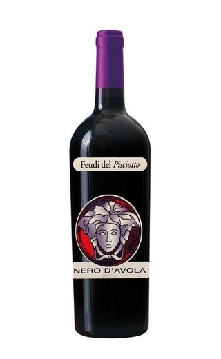 фото вино Feudi del Pisciotto Nero d'Avola Versace 2013 0,75 л