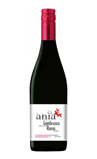 фото игристое вино Ania Lambrusco Rosso 0,75 л