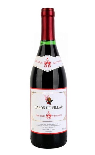 фото вино Baron de Villar Tinto Seco 0,75 л