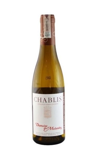 фото вино Domaine des Malandes Chablis 2019 0,375 л