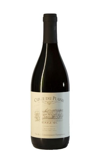 фото вино Cuvee du Plaisir Rouge Sec 0,75 л