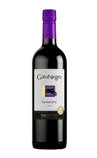 фото вино San Pedro Gato Negro Carmenere 2020 0,75 л