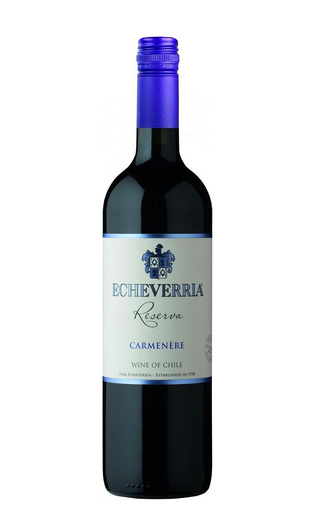 фото вино Echeverria Carmenere Reserva 2018 0,75 л