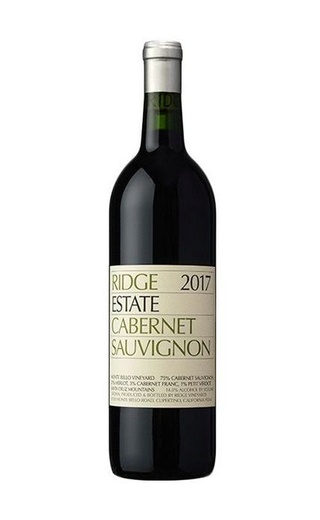 фото вино Ridge Vineyards Cabernet Sauvignon Estate 2017 0,75 л